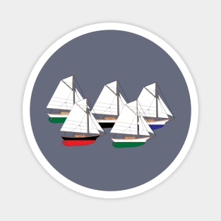 Friendship Sloop Sailboat Magnet